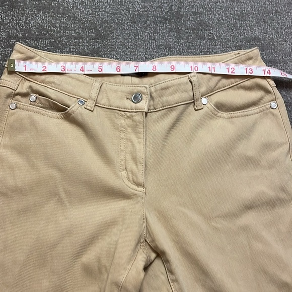 J. McGlaughlin Tan Jeans Size 4 - Picture 3 of 8